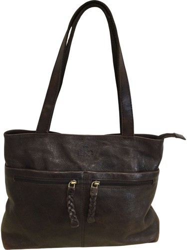 Rowallan brown leather - leather, tote