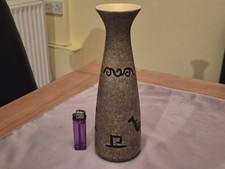 West German Vintage Vase Greek  Collusium And Viking Ship Pattern  Id No 129 26