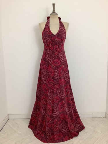 Vintage 1980s halterneck dress