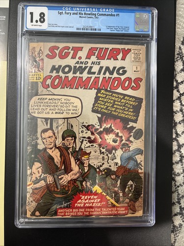 Sgt fury cgc first app - sgt,
