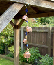 Copper bell wind chime - bell,