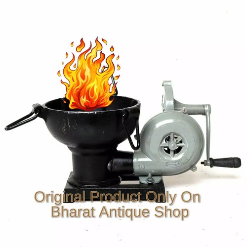 Forge furnace with - with, blower