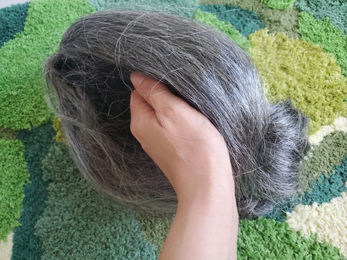 Brand new unpackaged grey bun - brand,