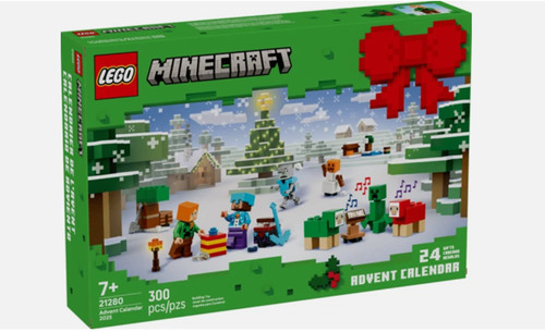 Lego minecraft advent - lego,