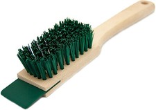 Lawn Mower Professional Brush with scraper for easy cleaning mower.