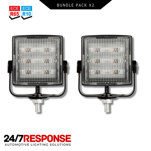 Square amber led - square,