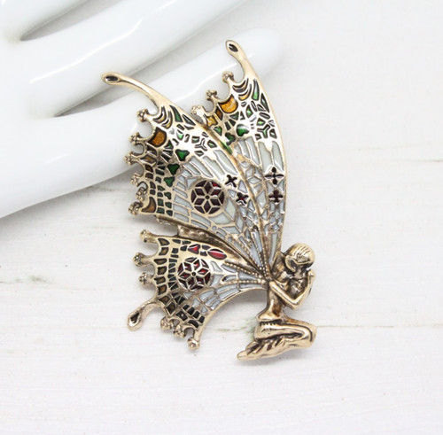 Vintage style art nouveau - style,