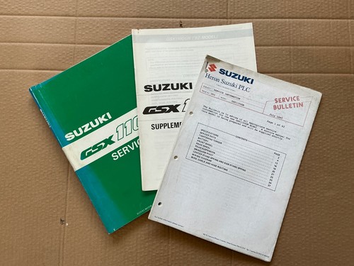Genuine suzuki workshop manual - genuine,