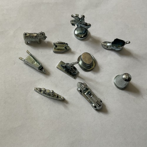 Monopoly metal token set - metal,