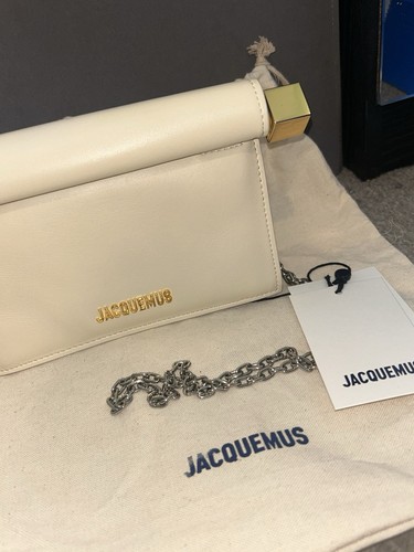 Jacquemus cream leather small - jacquemus,