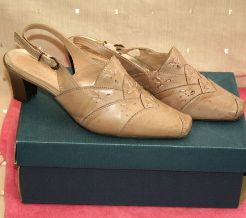 Vintage clarks shoes - clarks, taupe