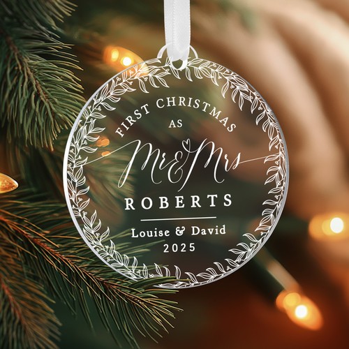 Personalised first christmas - personalised,