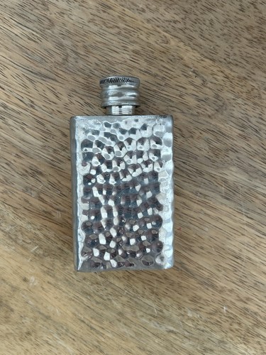Vintage hammered pewter - pewter, mini