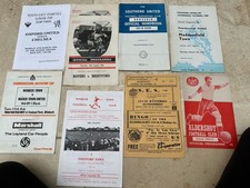 Vintage Football programmes