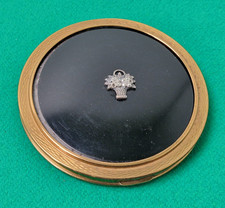 Vintage Le Rage Flower Basket Powder Compact A/F