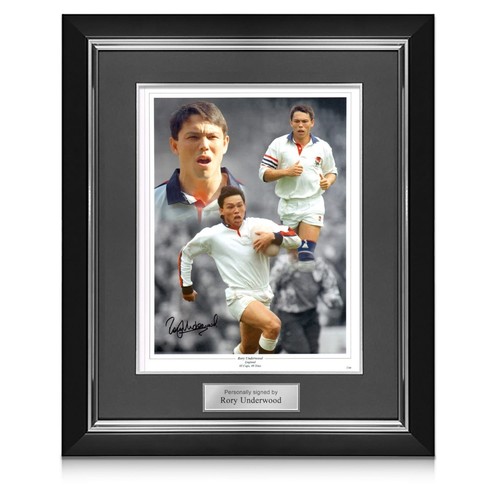 Rory underwood signed england - signed,