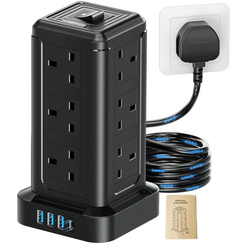 Way tower extension lead - 12-way,