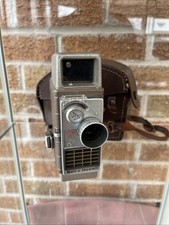 BELL & HOWELL ELECTRIC EYE 8mm CINE CAMERA - CASED & WORKING (112510BH)