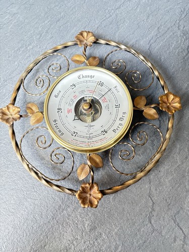 Vintage barometer circular - sb,