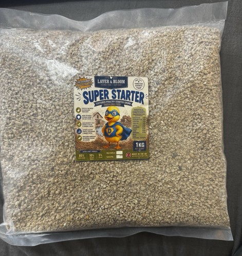 Layer bloom starter crumb - &,