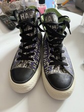 Unisex Converse x DC Batman & joker hi tops Uk 3 Rare To Source
