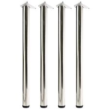 4X Table Leg Breakfast Bar Worktop Adjustable Support Kitchen 710/820/870/1100mm