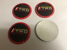 4x Sticker TRD Wheel Centre