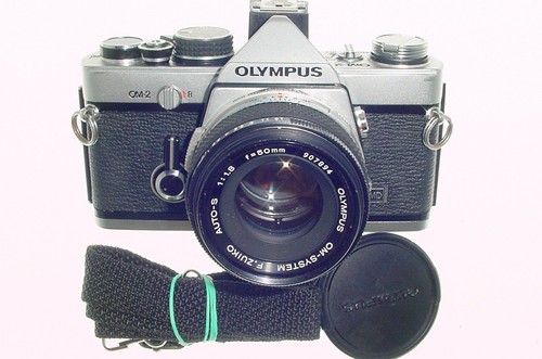 Olympus 35mm film slr - olympus, om-2