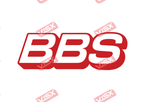 Bbs decal sticker - wheels, rim