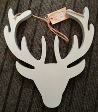 STAG PLAQUE hanging Wooden