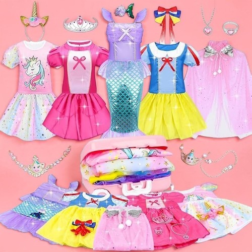 Girls princess costumes 16pc - princess,