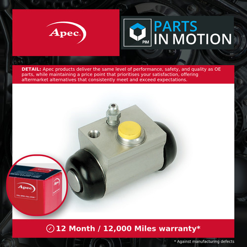Wheel cylinder rear bcy1351 - rear,
