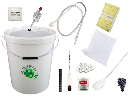 25l winemaking starter - winemaking, kit