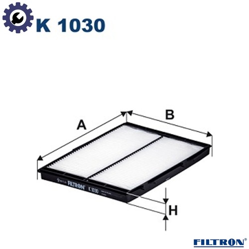 Filter cabin air 1030 for - 1030,