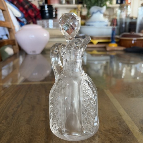 Glass vinegar oil bottle - oil,