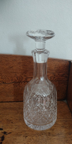 Vintage crystal bell - crystal,