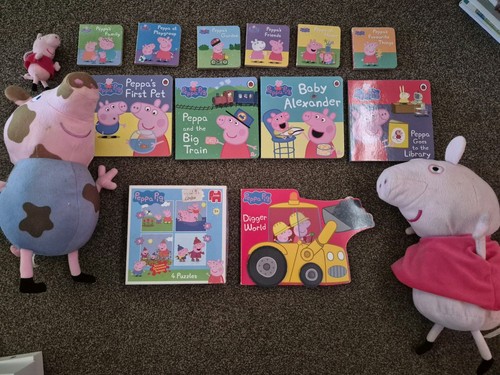 Peppa pig book bundle kids - peppa,