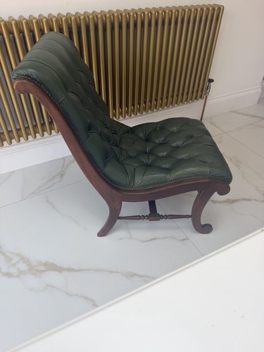 Chesterfield slipper chair - slipper,