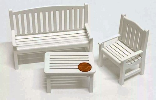 Dolls house miniature garden - dolls,