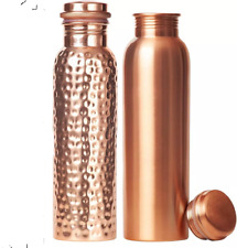 Set of 2 Copper Water Bottle
