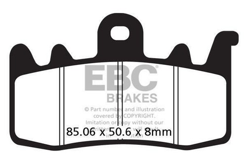 Ebc sintered race brake pads - sintered,
