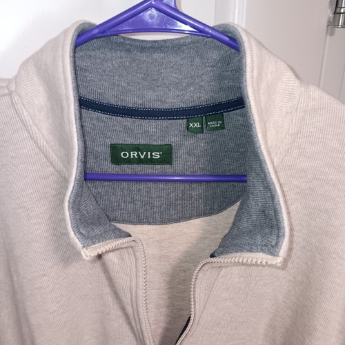 Orvis men xxl quarter - xxl, zip