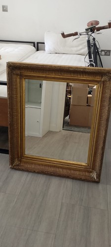 Vintage gold framed mirror