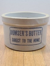 Domser's Stoneware Butter