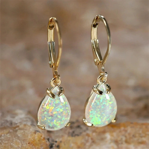 9ct gold opal white - gold, gf