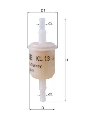 Knecht fuel filter - knecht,