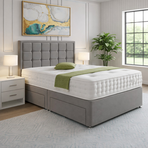 Luxury divan bed set with - luxury,