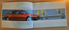 1988 VOLVO 480ES car sales brochure. German text. Auto prospekt / catalogue