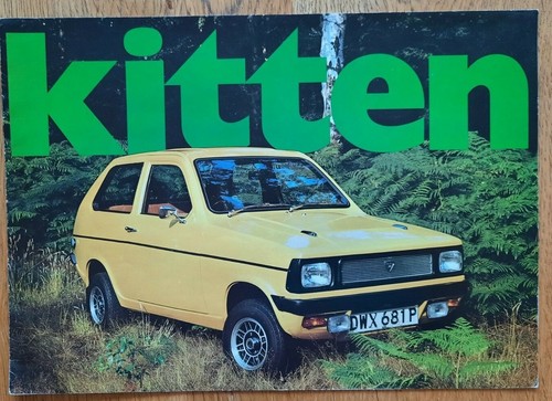 1977 reliant kitten - car, sales