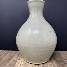 Trevor Corser @ Leach pottery 21 cm Celadon Glazed porcelain Bottle Vase #1053